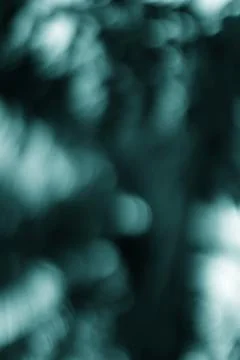 Abstract Teal Bokeh Background with Soft Light and Shadow Shapes Stock Photos