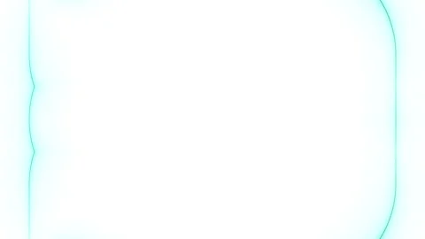 Abstract teal frame Stock Footage 284399483