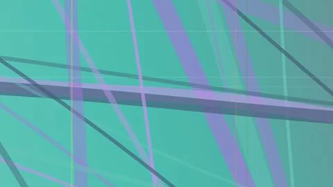 Abstract teal geometric lines create a modern, energetic look, ideal as a c.. Stock Illustration