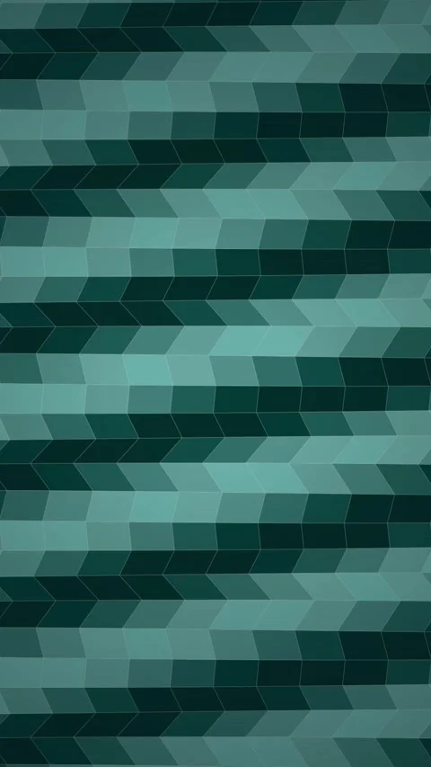 Abstract Teal Geometric Pattern Background - Repeating Chevron Shapes Stock Footage 347695700