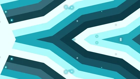 Abstract Teal Geometric Pattern with Connected Light Points Stock Footage 331723869
