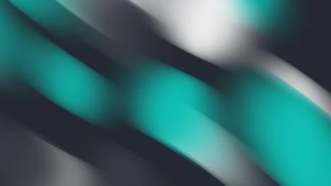 Abstract teal gray diagonal lines gradient background Stock Footage 300995180
