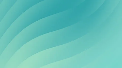 Abstract Teal Green Wavy Lines Background Smooth Gradient Motion Stock Footage 327335500