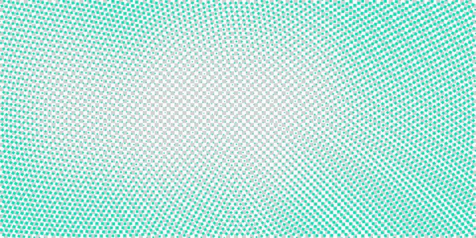 Abstract teal halftone dot pattern background with gradient radial texture 스톡 일러스트