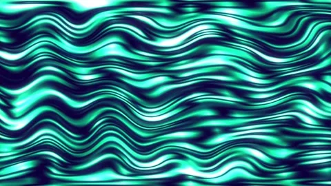 Abstract Teal Liquid Wave Motion Background Stock Footage 330920201