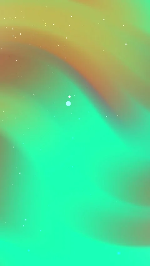 Abstract teal orange gradient background with shimmering particles flowing .. 库存影片 338381488