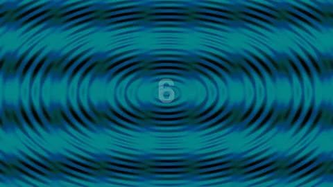 Abstract Teal Ripple Background Animation with Concentric Circular Wave Flo.. Stock Footage 342093618