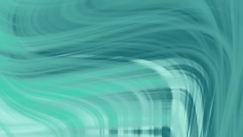 Abstract teal swirling lines form a beautiful pattern. Stock Footage 301946898