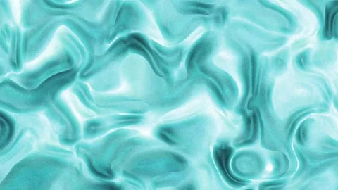 Abstract teal swirling patterns resembling textured flowing water Stock Footage 300999250