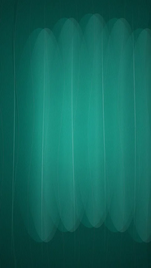 Abstract Teal Wave Pattern with Vertical Lines Flowing Motion Background Stock Footage 347697990