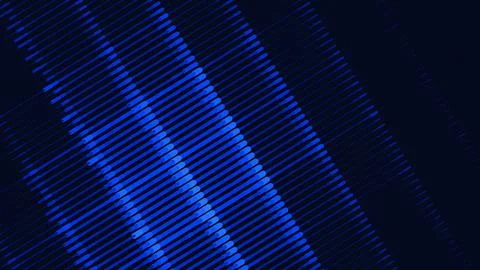Abstract tech background with blue diagonal stripes. Technical pattern 스톡 일러스트