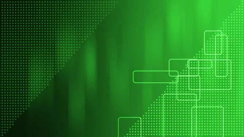 Abstract tech background with dotted halftone pattern and overlapping round.. Stock Footage 337006433