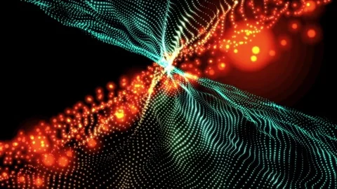 Abstract tech background Stock Footage 82372706