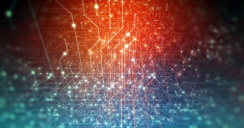 Abstract tech background made of printed circuit board. Stock Footage 124702839