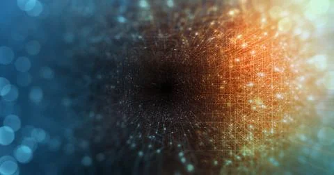 Abstract tech background made of printed circuit board. Stockillustratie