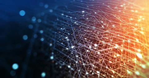 Abstract tech background made of printed circuit board. イラスト素材