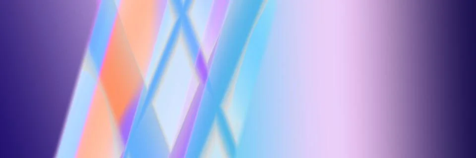 Abstract tech background with neon blue light motion effect. Stockillustratie