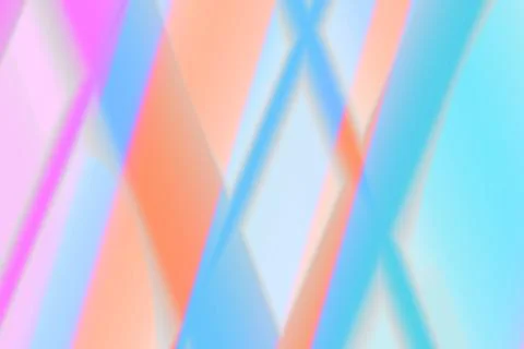 Abstract tech background with neon blue and lilac light effect. Stock Illustration