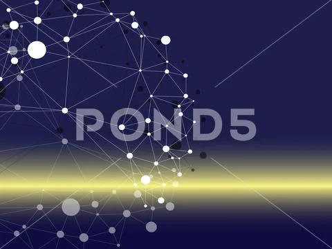 Abstract Tech background PSD Template