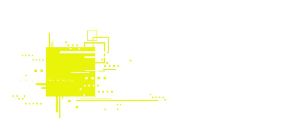Abstract tech background with simple object. Stock Illustration