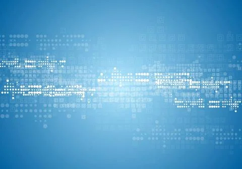 Abstract tech background with squares and circles Abstract tech background... Foto stock