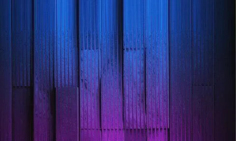 Abstract Tech Background with Straight Vertical Slat Texture and Blue to Pu.. 스톡 일러스트