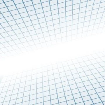 Abstract tech blue squares vector background イラスト素材