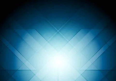 Abstract tech blue vector background Abstract tech geometry blue vector ba... Stockfoto's