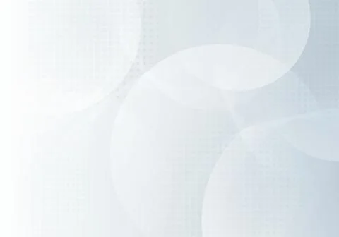 Abstract tech circle gradient blue artwork decorative style. Stockillustratie