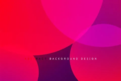 Abstract tech circles vector background, technology digital bubbles Illustrazione stock