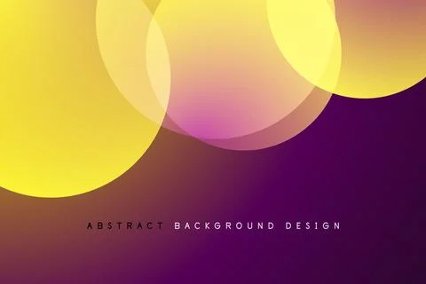 Abstract tech circles vector background, technology digital bubbles Stockillustratie