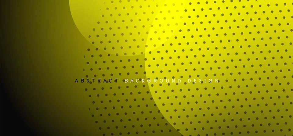 Abstract tech circles vector background, technology digital bubbles Stock Illustration