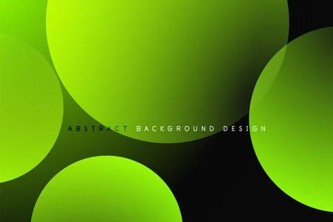 Abstract tech circles vector background, technology digital bubbles Illustrazione stock