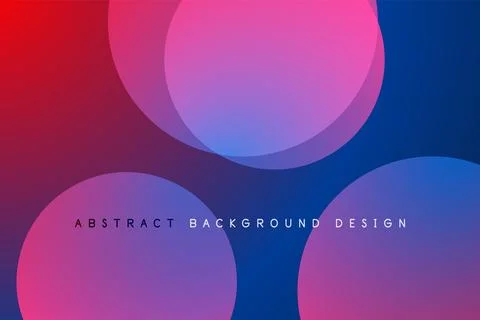 Abstract tech circles vector background, technology digital bubbles 스톡 일러스트