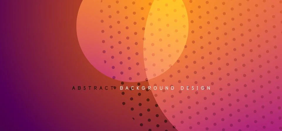Abstract tech circles vector background, technology digital bubbles Stock Illustration