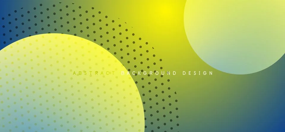 Abstract tech circles vector background, technology digital bubbles 스톡 일러스트
