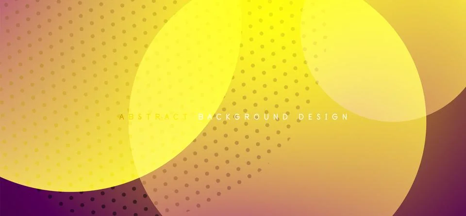 Abstract tech circles vector background, technology digital bubbles Illustrazione stock