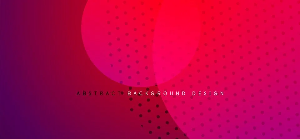 Abstract tech circles vector background, technology digital bubbles Illustrazione stock