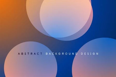 Abstract tech circles vector background, technology digital bubbles 스톡 일러스트