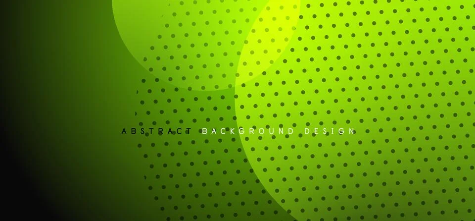 Abstract tech circles vector background, technology digital bubbles Stock Illustration