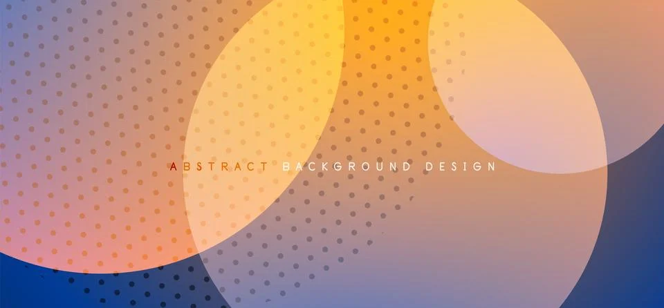 Abstract tech circles vector background, technology digital bubbles 스톡 일러스트