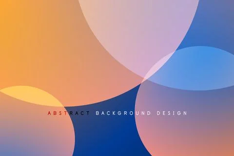 Abstract tech circles vector background, technology digital bubbles 스톡 일러스트