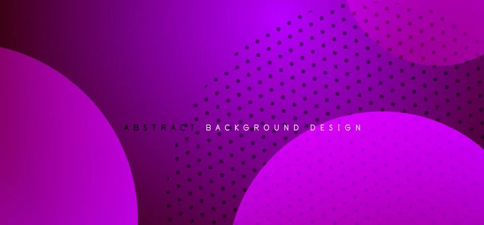 Abstract tech circles vector background, technology digital bubbles Stock Illustration