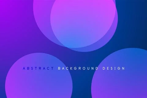 Abstract tech circles vector background, technology digital bubbles 스톡 일러스트