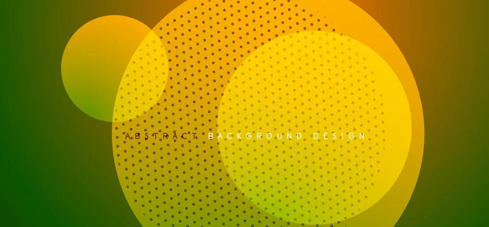 Abstract tech circles vector background, technology digital bubbles Stockillustratie