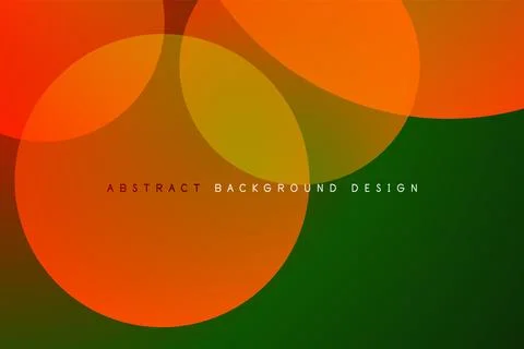 Abstract tech circles vector background, technology digital bubbles Illustrazione stock