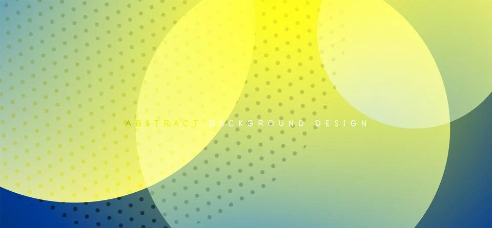 Abstract tech circles vector background, technology digital bubbles Stockillustratie