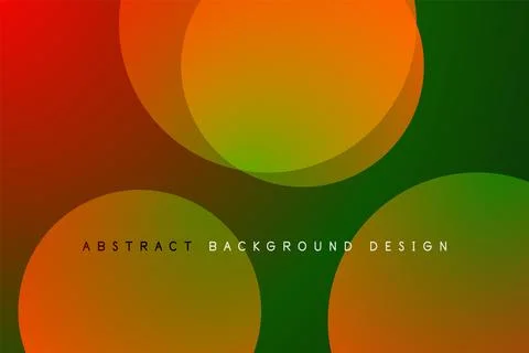 Abstract tech circles vector background, technology digital bubbles Stock Illustration