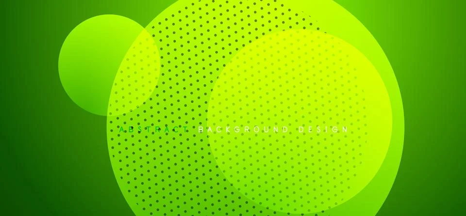 Abstract tech circles vector background, technology digital bubbles Stockillustratie