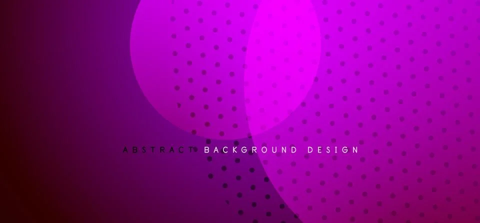 Abstract tech circles vector background, technology digital bubbles Stockillustratie